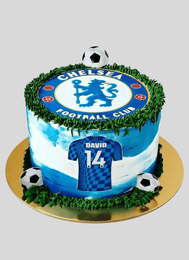 Alluring Chelsea Cake