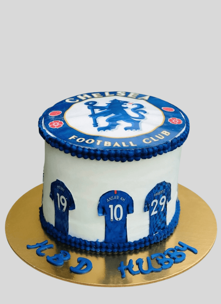 Captivating Chelsea Cake