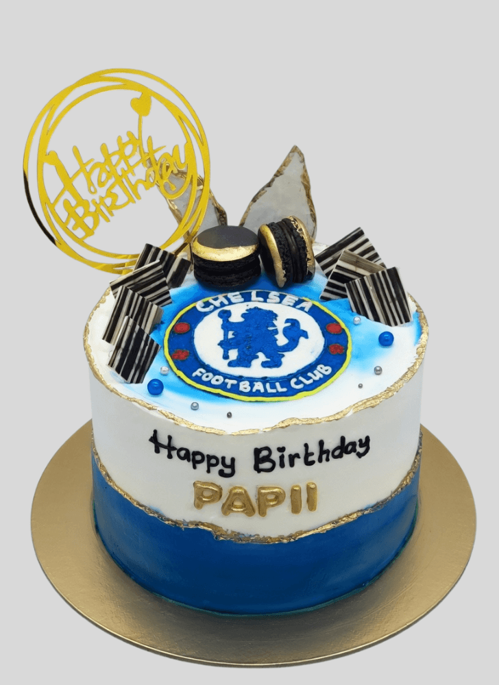 Enticing Chelsea Cake