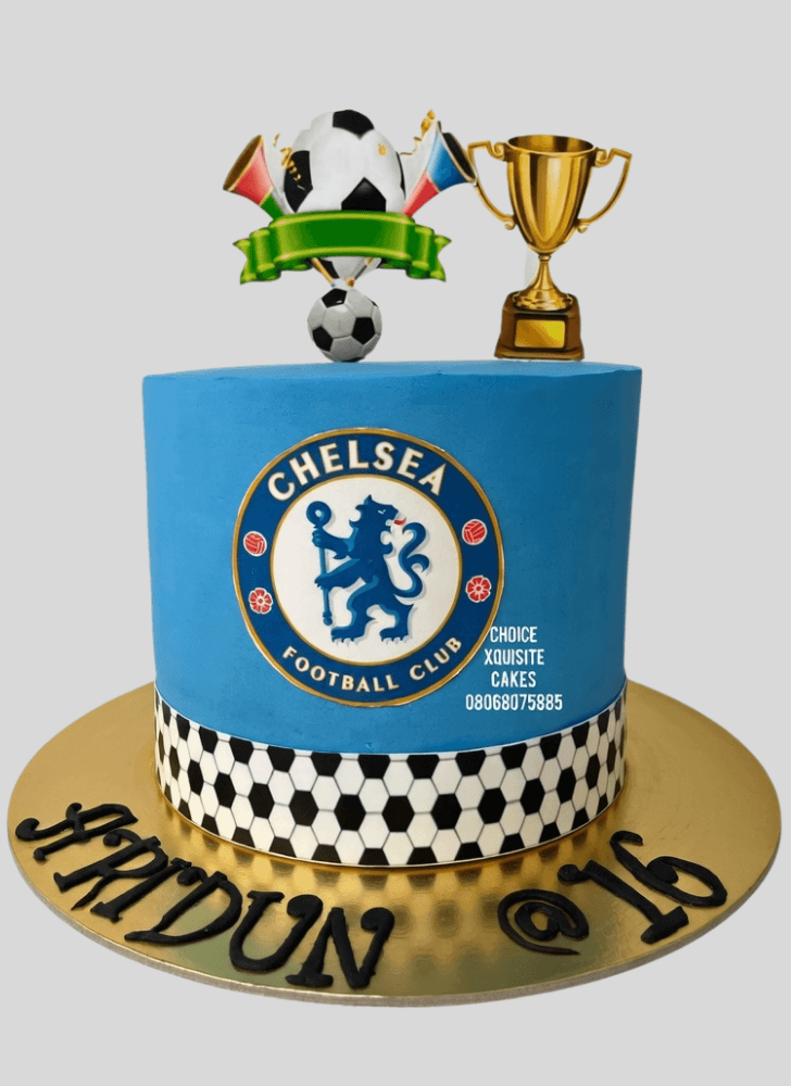 Gorgeous Chelsea Cake