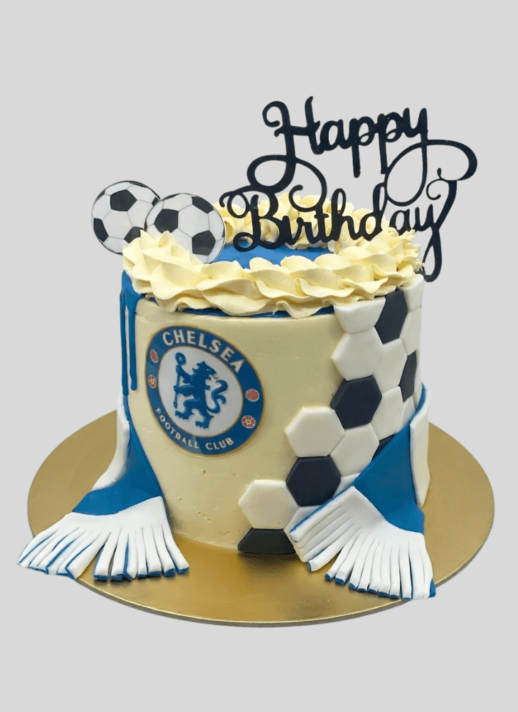 Pleasing Chelsea Cake