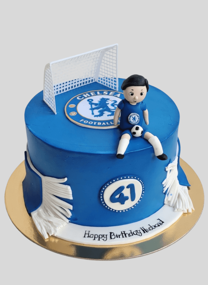 Pretty Chelsea Cake