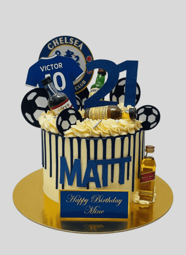 Refined Chelsea Cake