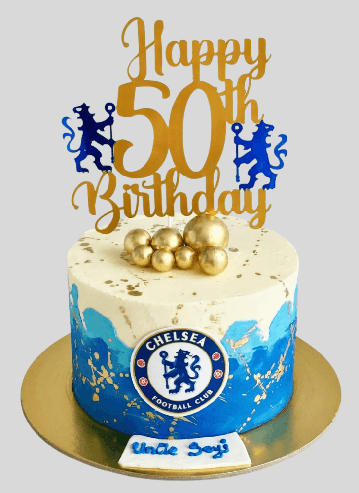 Superb Chelsea Cake