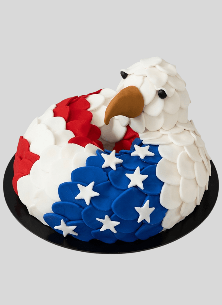 Captivating Eagle Cake
