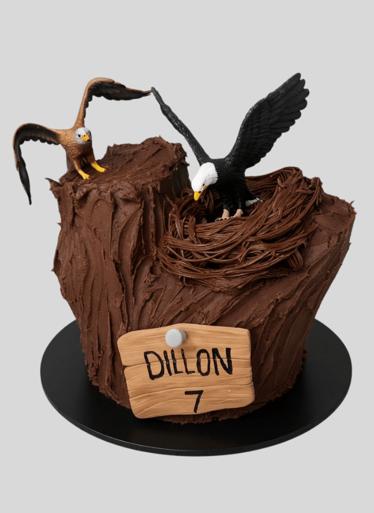 Charming Eagle Cake