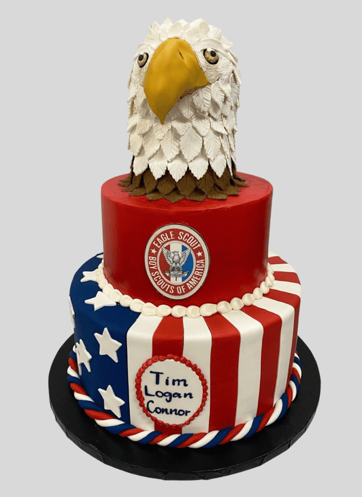 Fascinating Eagle Cake