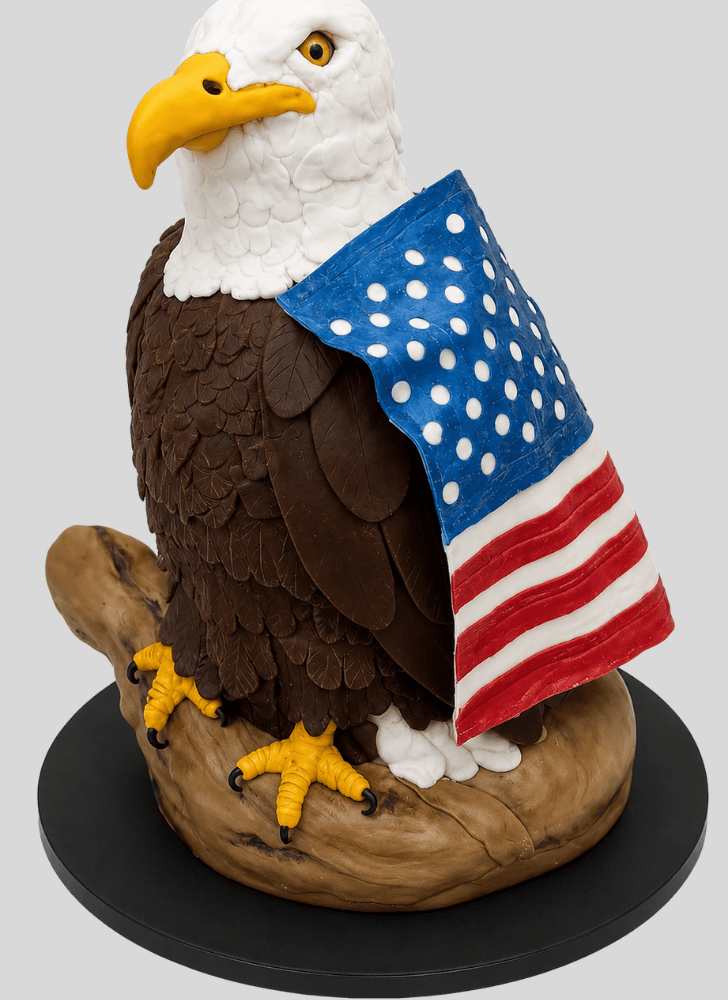Fetching Eagle Cake