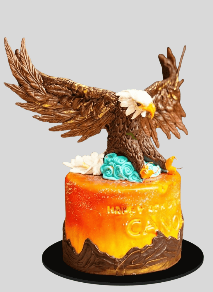 Graceful Eagle Cake