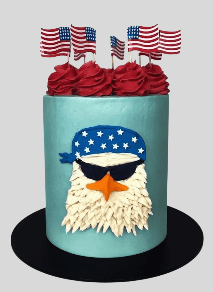Lovely Eagle Cake Design