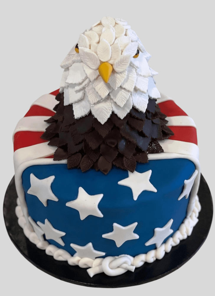 Mesmeric Eagle Cake