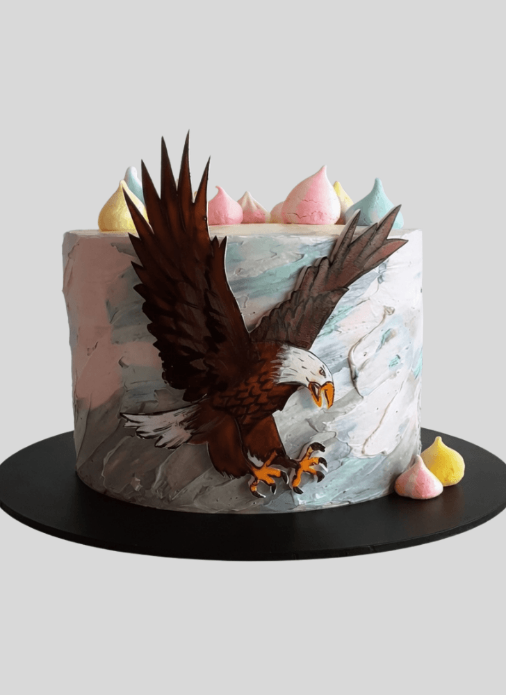Stunning Eagle Cake
