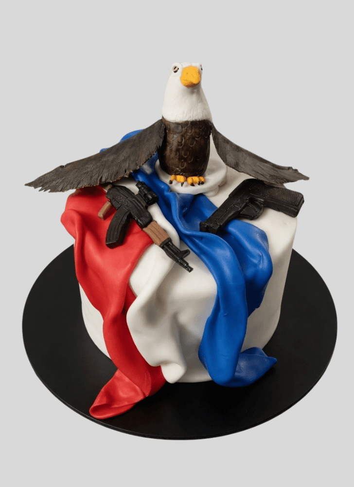 Wonderful Eagle Cake Design