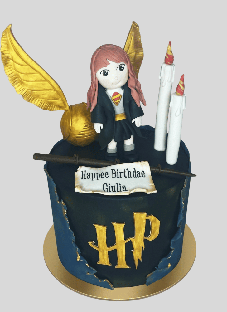Charming Hermione Granger Cake