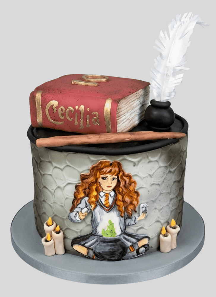 Fascinating Hermione Granger Cake