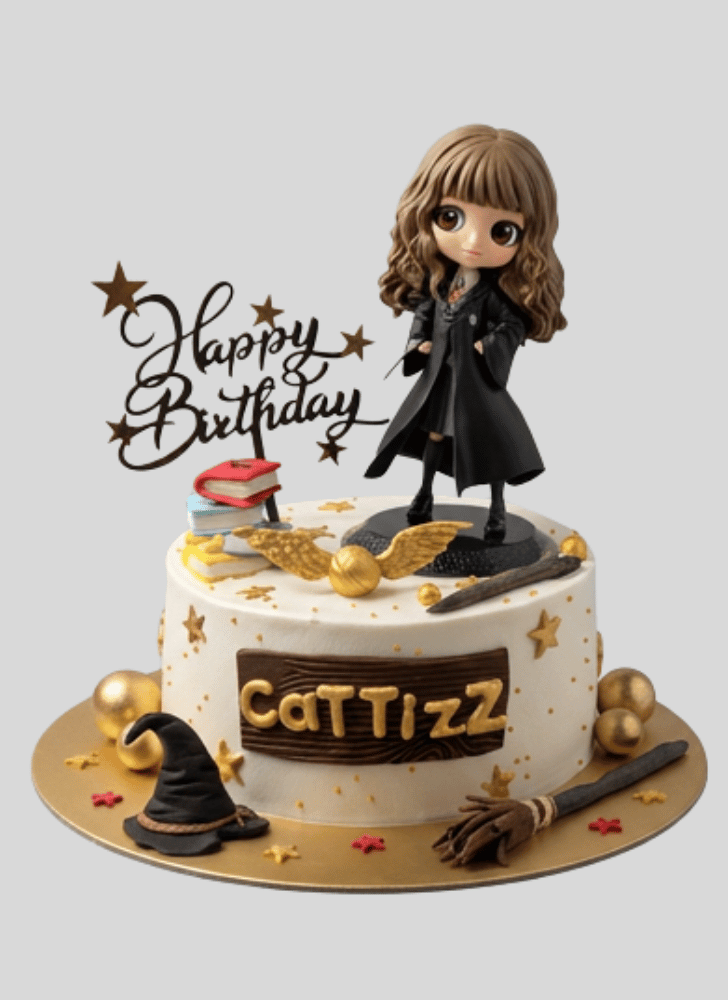 Magnetic Hermione Granger Cake