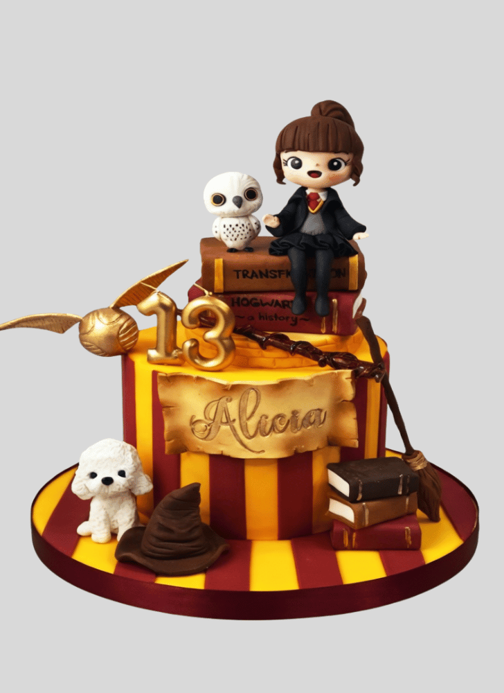 Wonderful Hermione Granger Cake Design