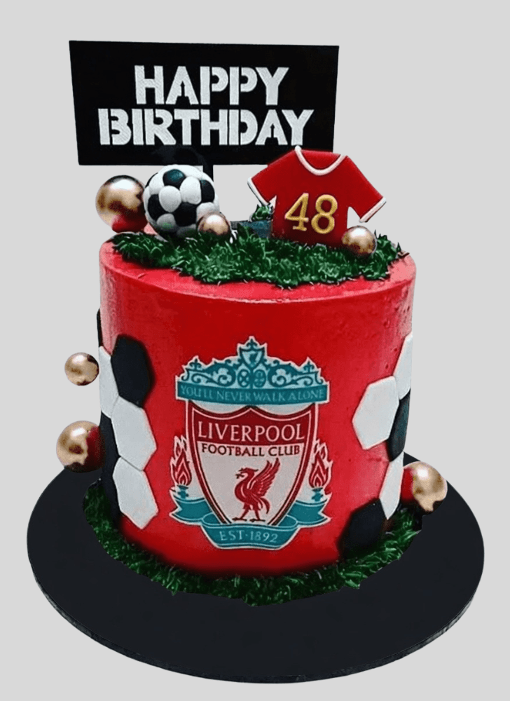 Appealing Liverpool Cake