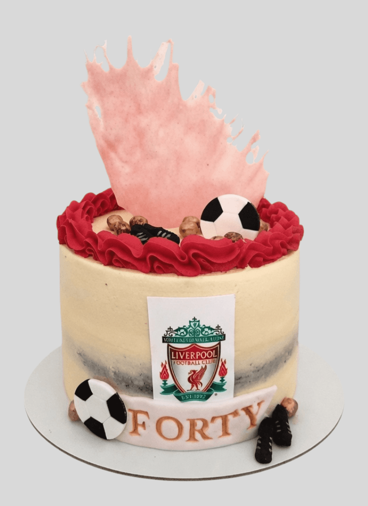Dazzling Liverpool Cake