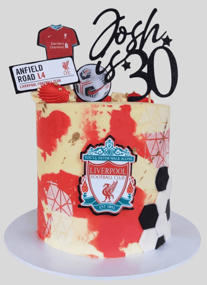 Exquisite Liverpool Cake