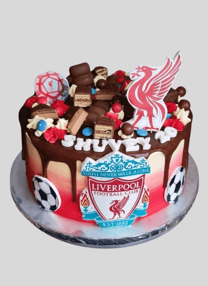 Good Looking Liverpool Cake
