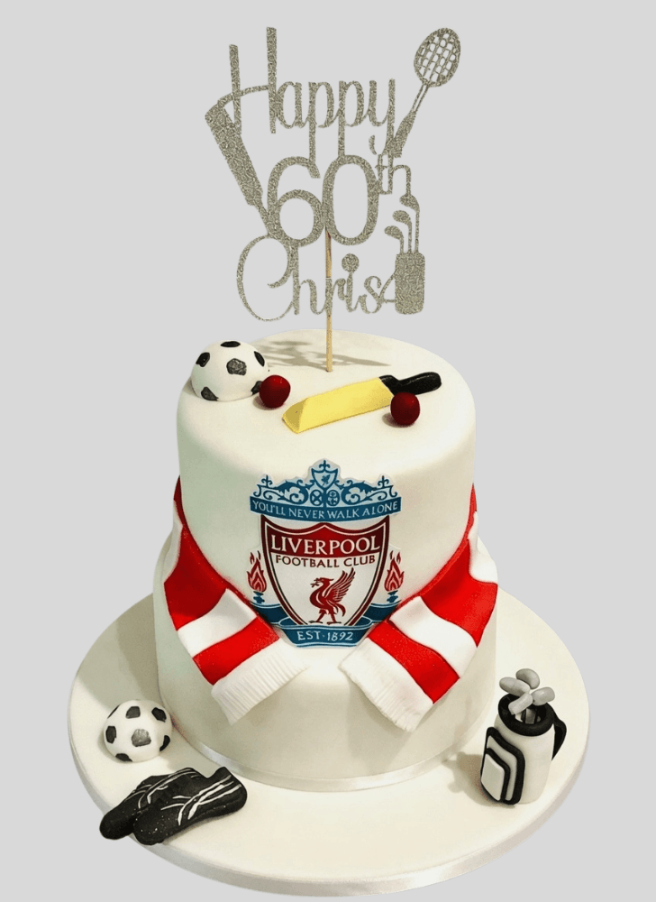 Gorgeous Liverpool Cake