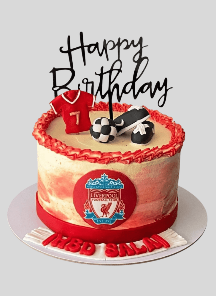 Radiant Liverpool Cake