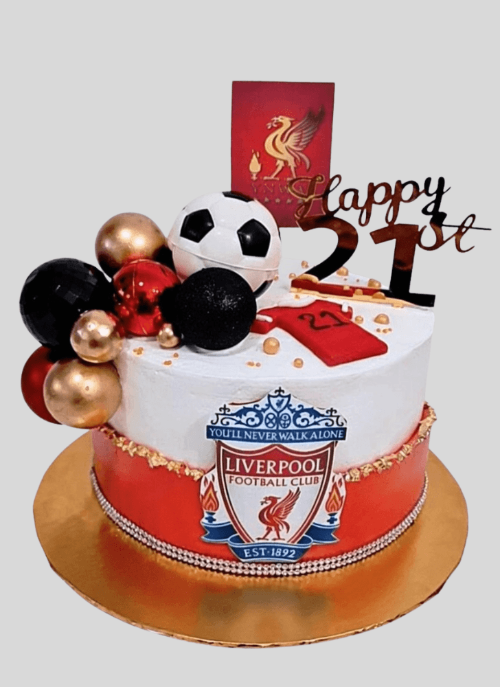 Stunning Liverpool Cake