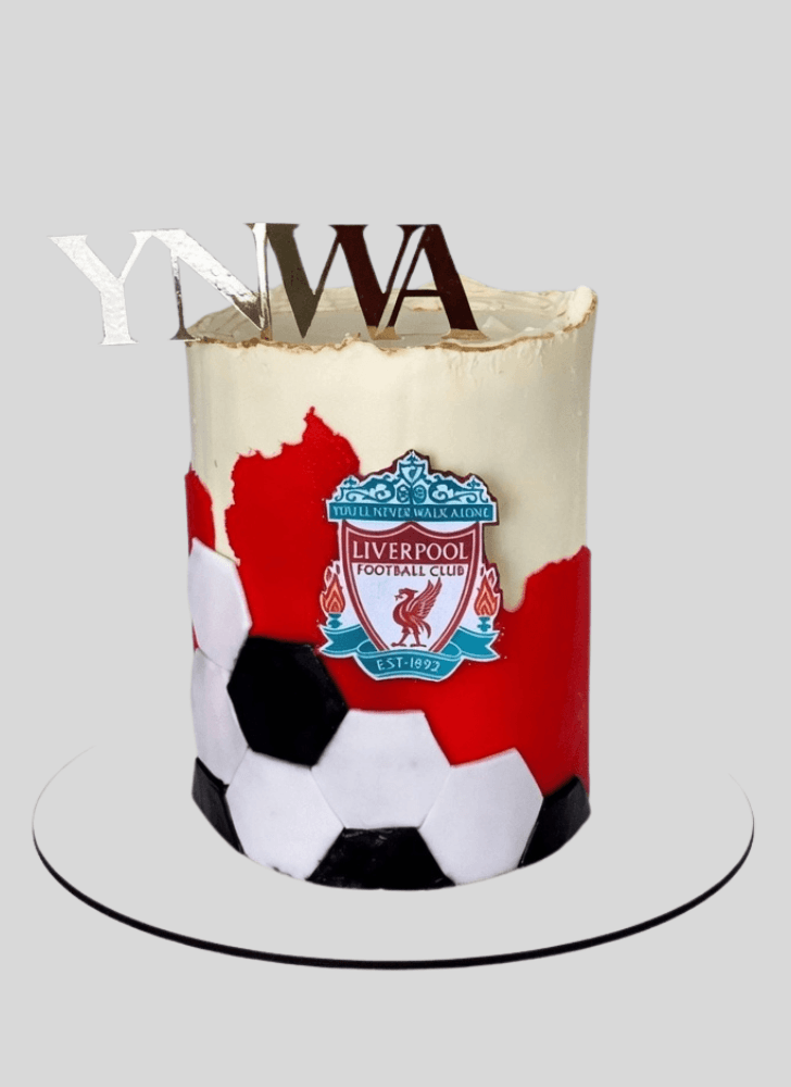 Wonderful Liverpool Cake Design