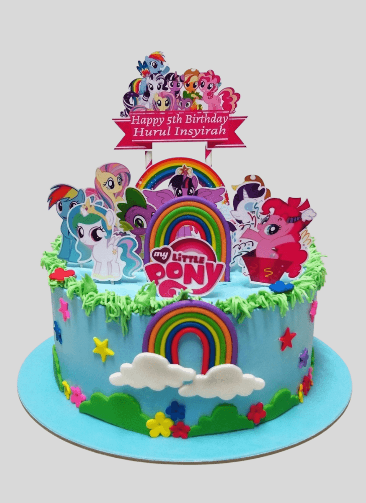 Adorable My Little Pony Cake
