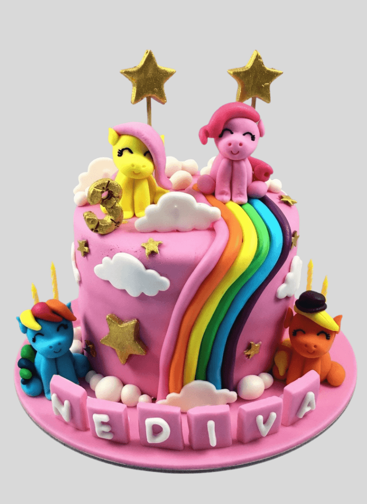 Charming My Little Pony Cake