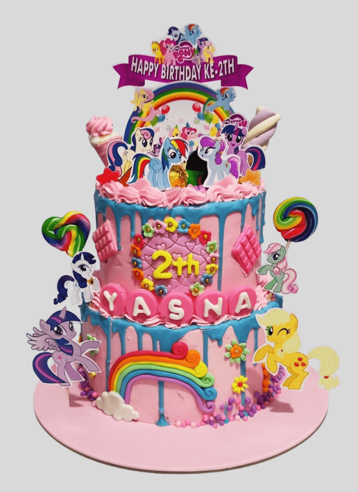 Comely My Little Pony Cake