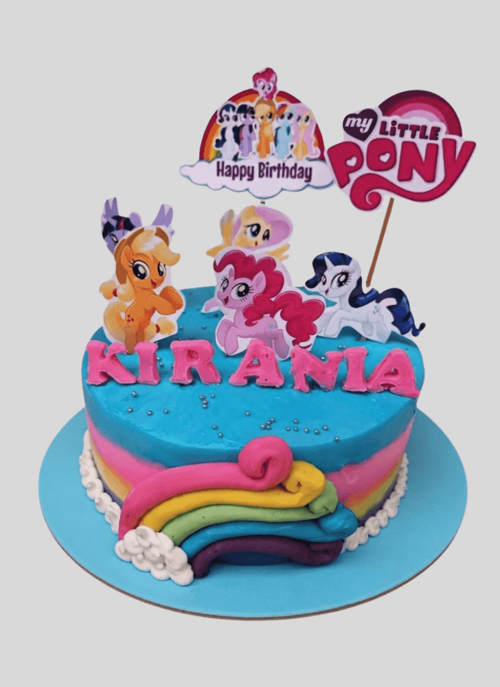 Fetching My Little Pony Cake