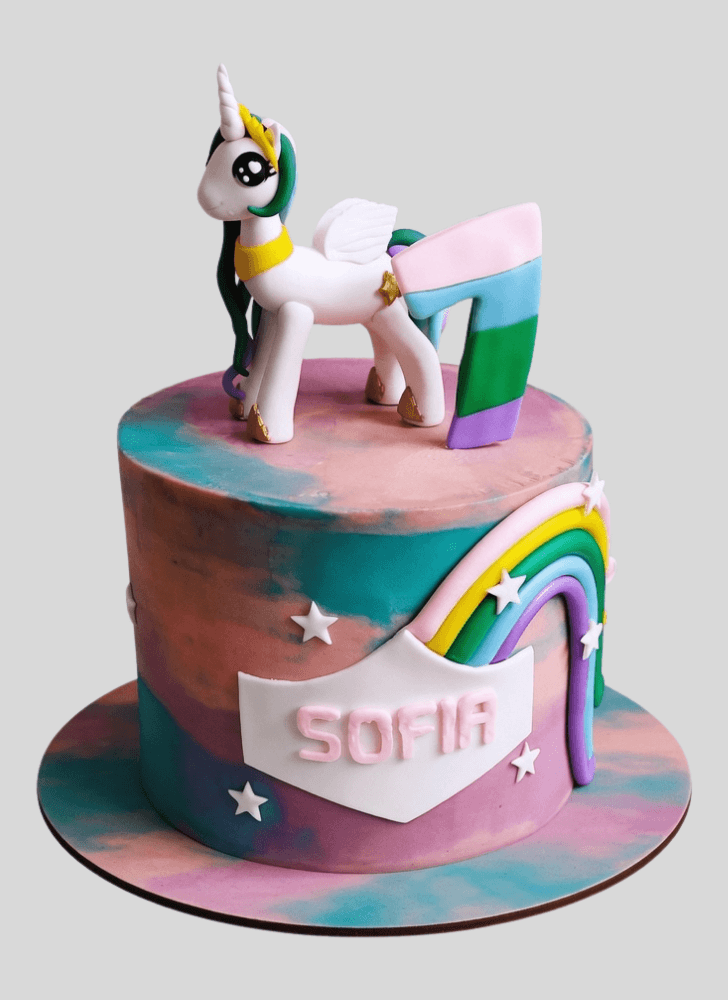 Handsome My Little Pony Cake