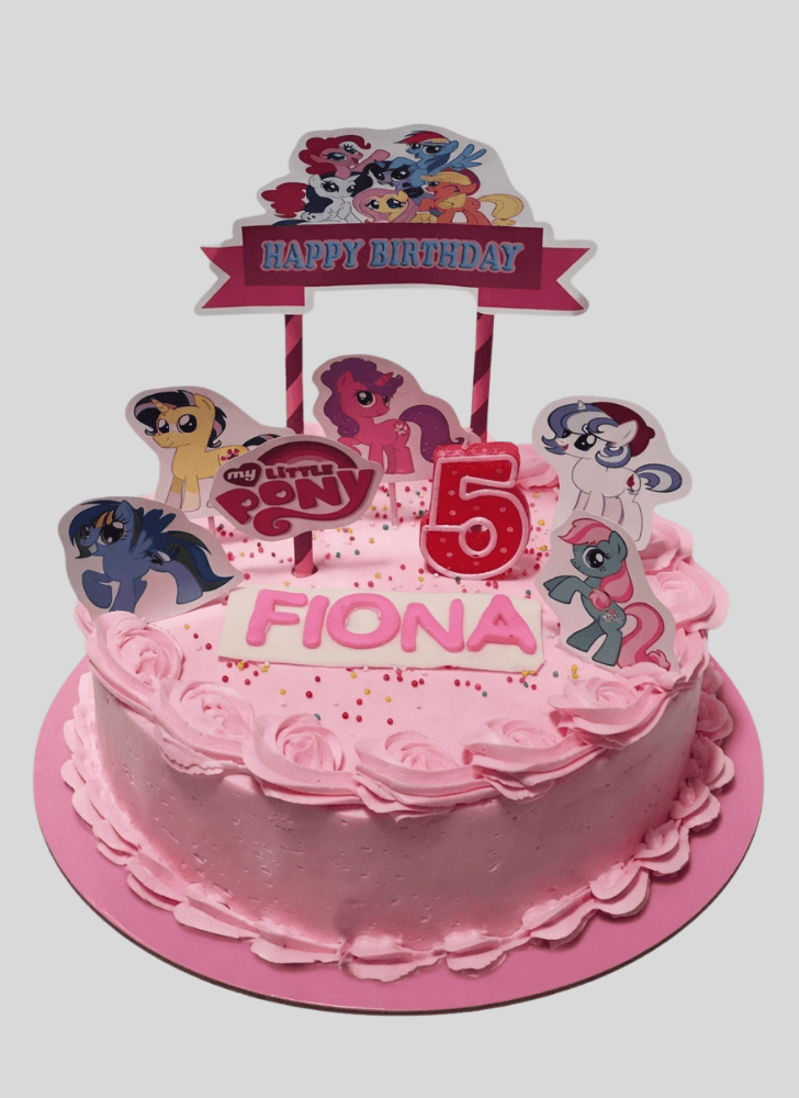 Pretty My Little Pony Cake