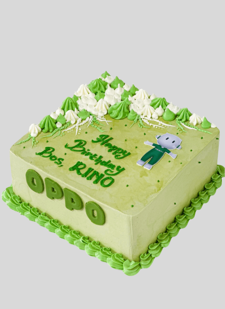 Lovely Oppo Cake Design