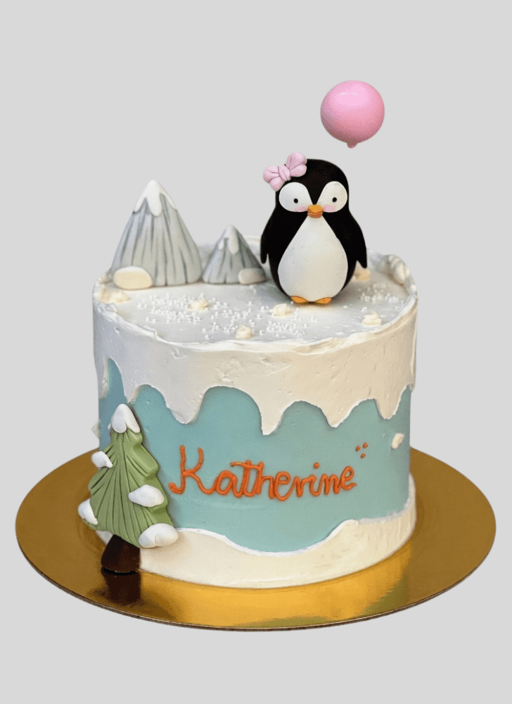 Admirable Penguin Cake Design
