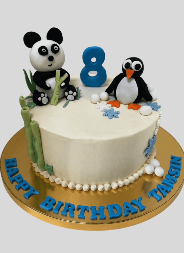 Alluring Penguin Cake