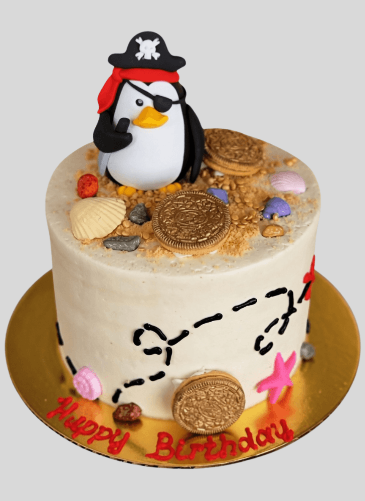 Appealing Penguin Cake
