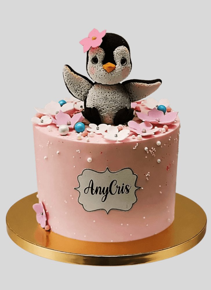 Beauteous Penguin Cake
