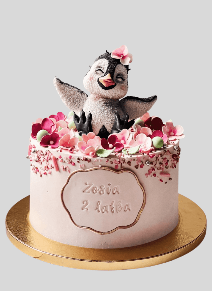 Divine Penguin Cake