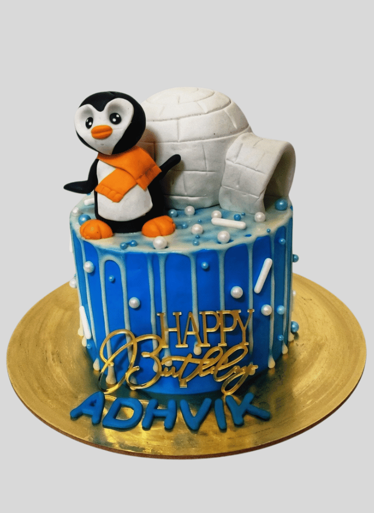 Fascinating Penguin Cake