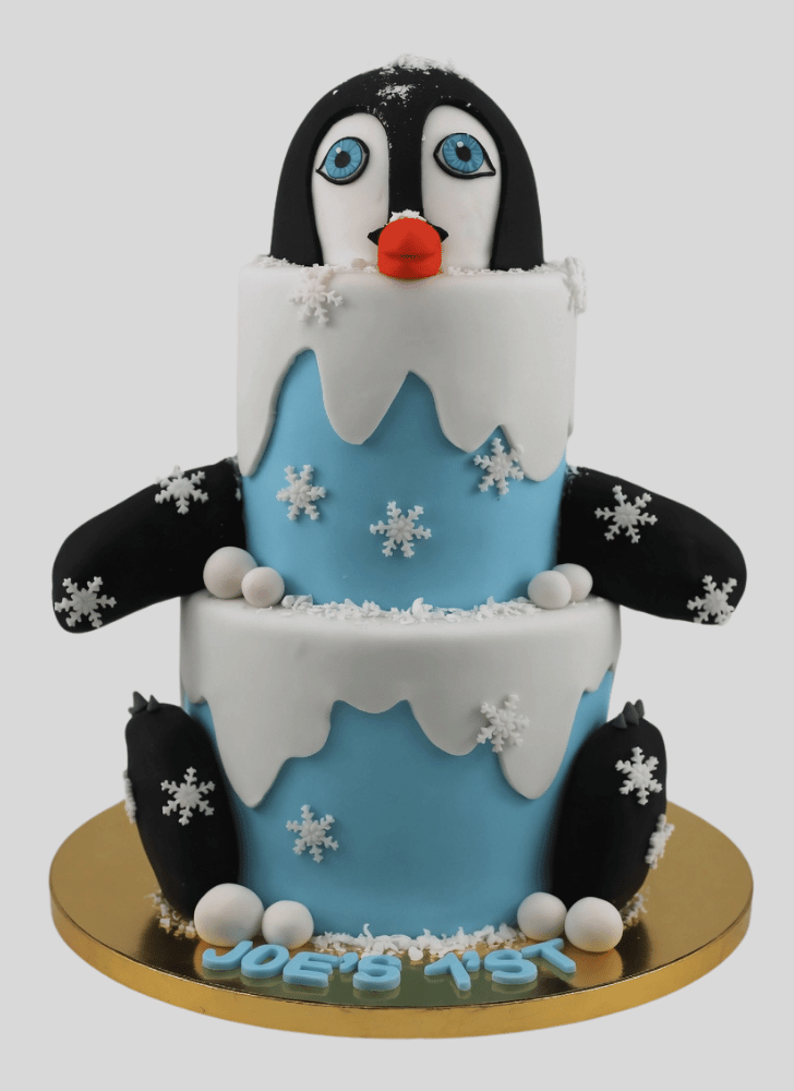 Fetching Penguin Cake