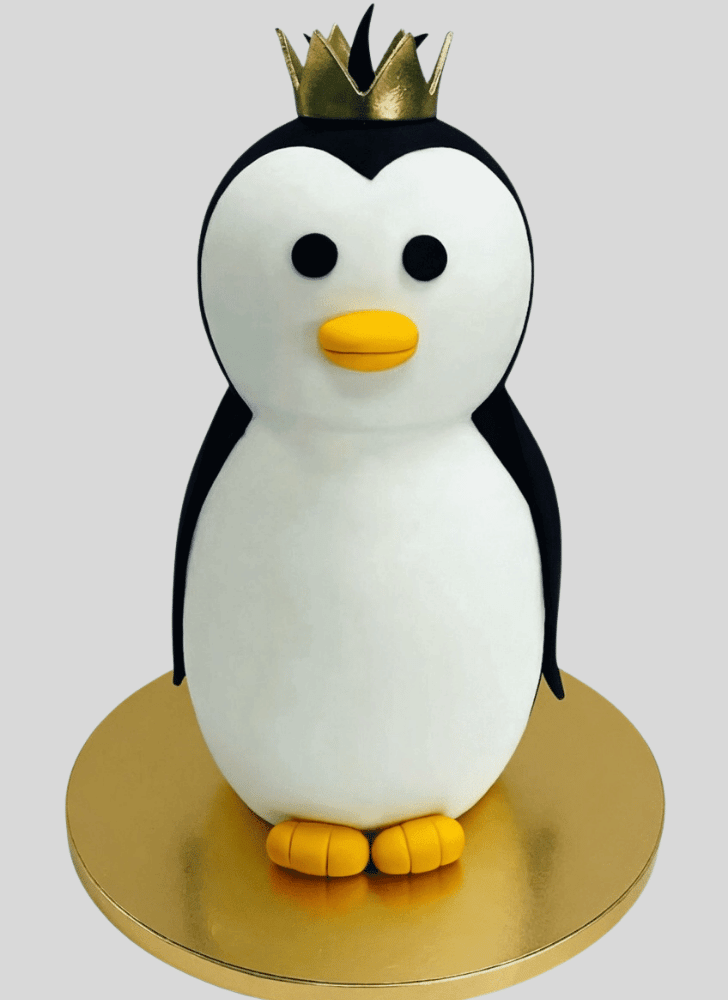 Graceful Penguin Cake