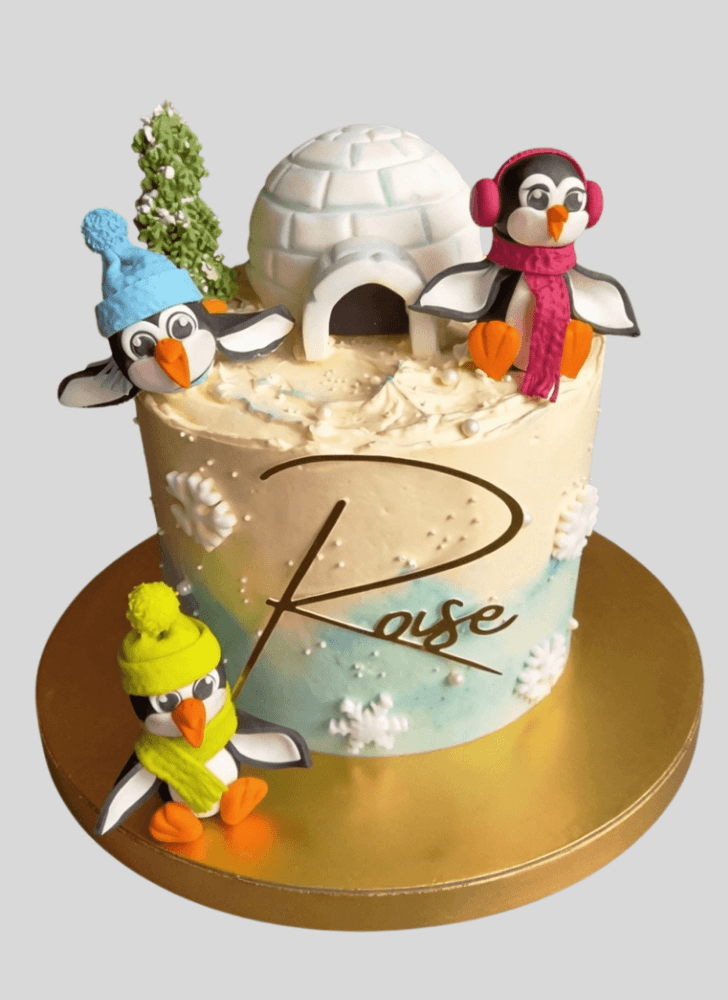 Marvelous Penguin Cake
