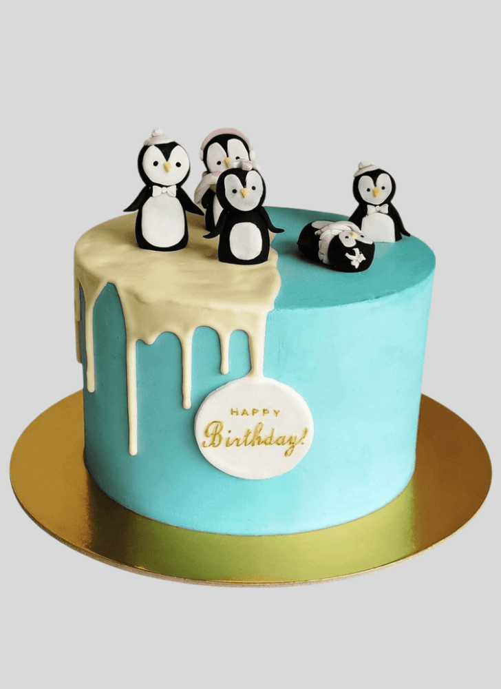 Resplendent Penguin Cake