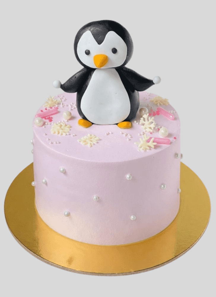 Shapely Penguin Cake