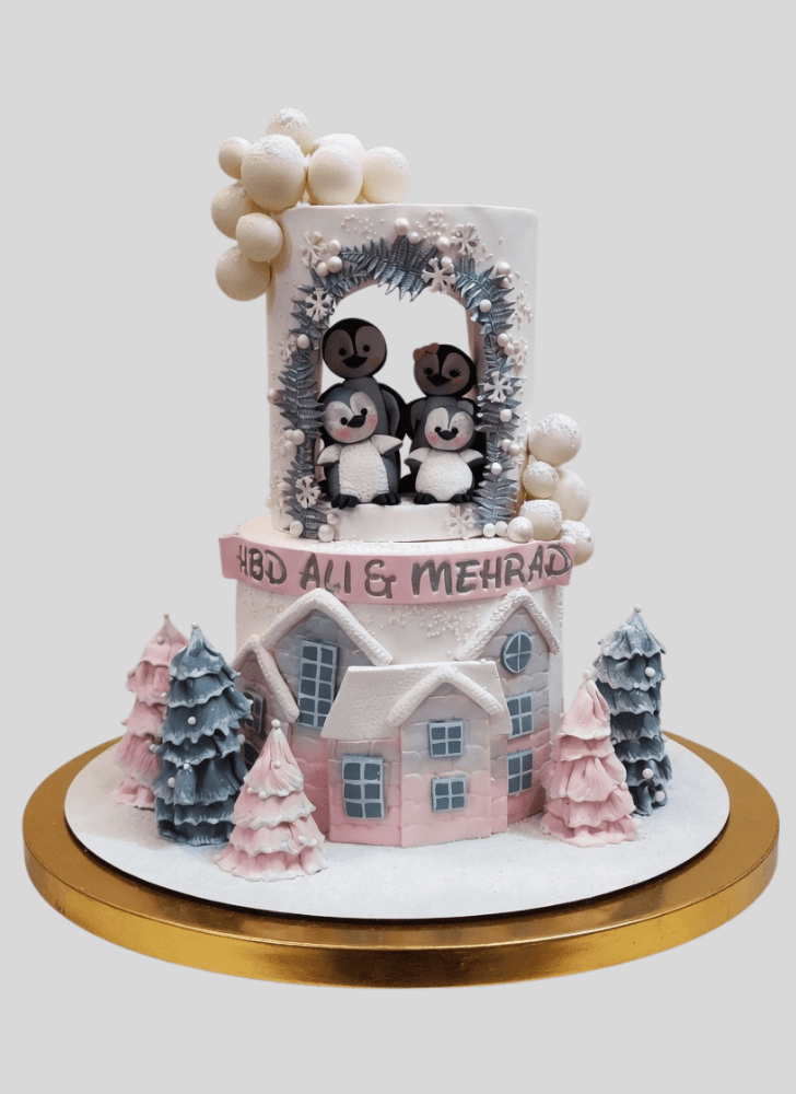 Splendid Penguin Cake