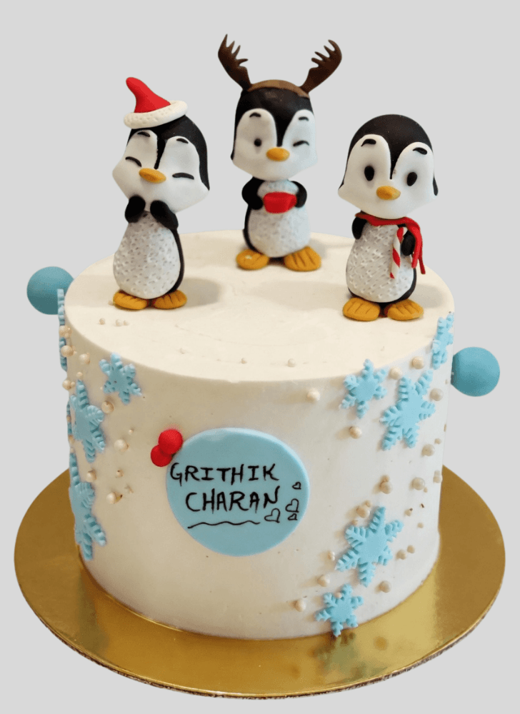 Stunning Penguin Cake