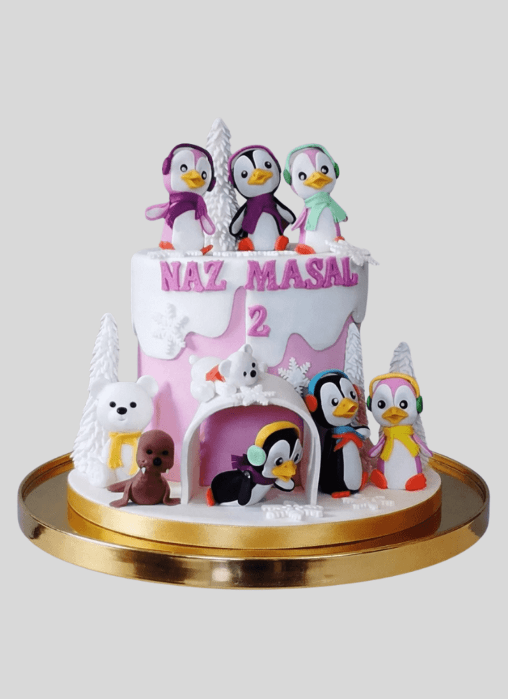 Superb Penguin Cake